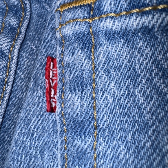 Levi’s Premium Ribcage Straight Ankle Jeans Women’s Size 26 Distressed High Rise - Picture 5 of 6